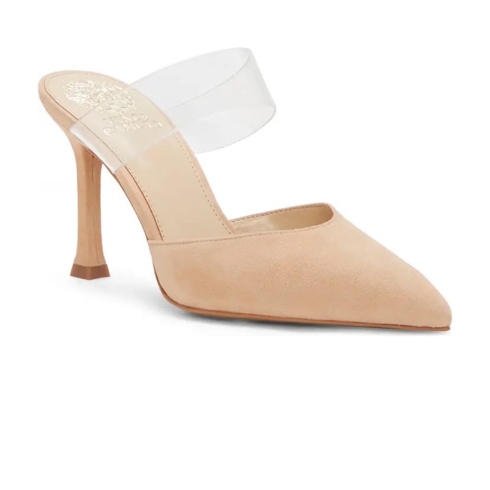 Vince Camuto Kempern clear strap sandal